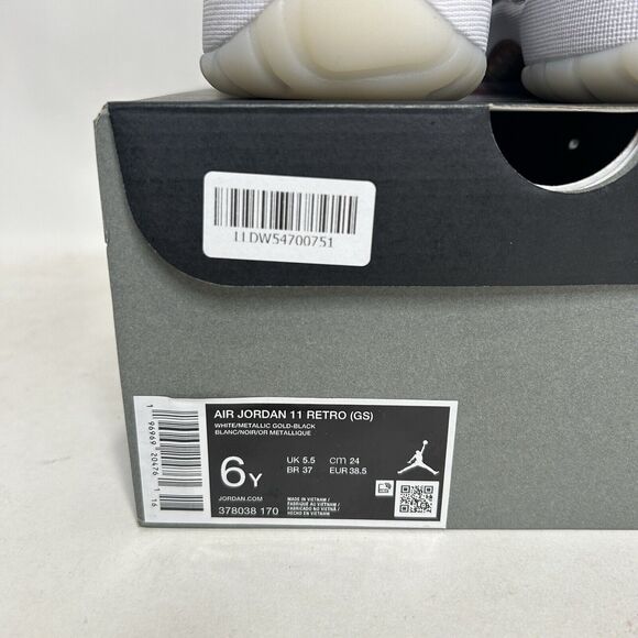 Nike Shoes Air Jordan 11 Retro GS DMP/Gratitude” 2024 - Picture 5 of 5